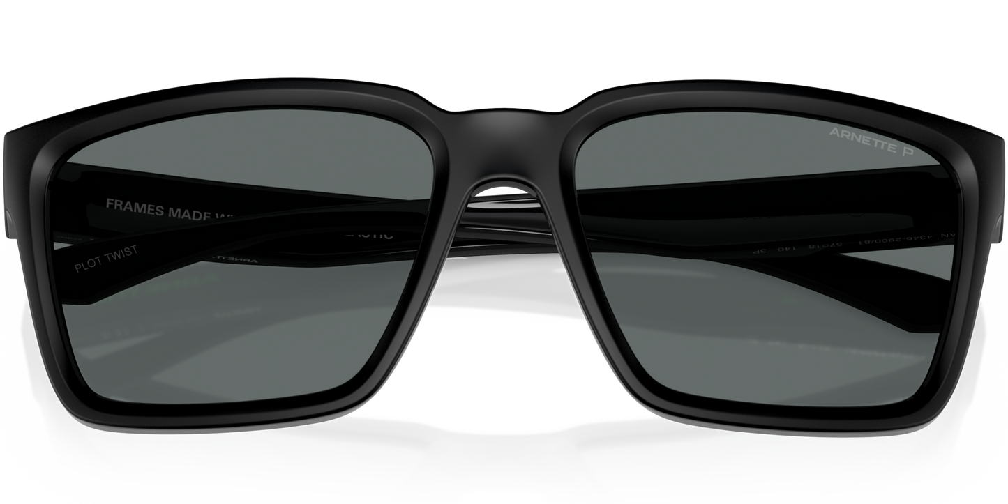 ARNETTE 0AN4346 290081 - Black matt top/shiny Sunglasses