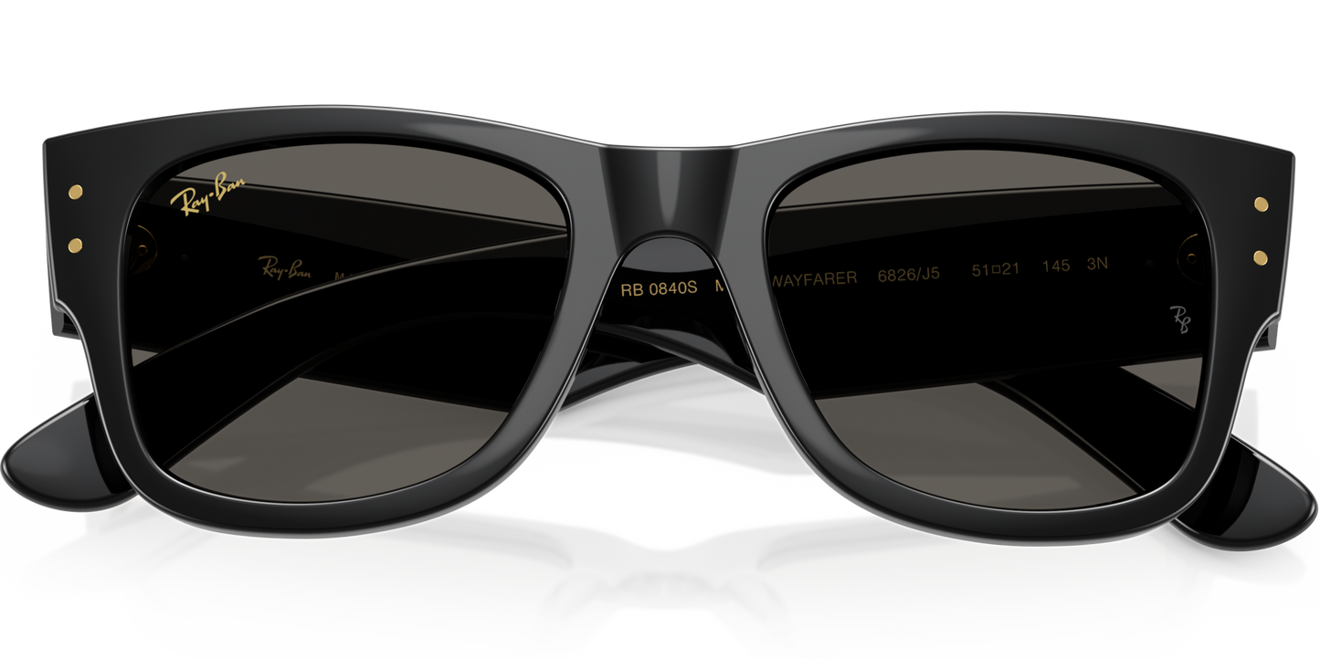 RAY-BAN 0RB0840S 6826J5 - Black Sunglasses