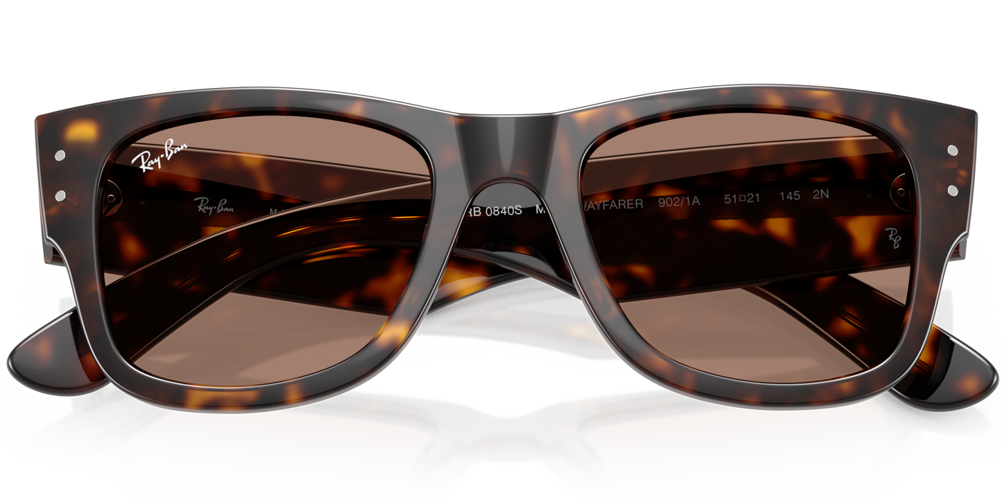 RAY-BAN 0RB0840S 902/1A - Havana Sunglasses