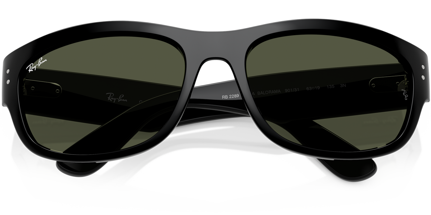 RAY-BAN 0RB2289 901/31 - Black Sunglasses