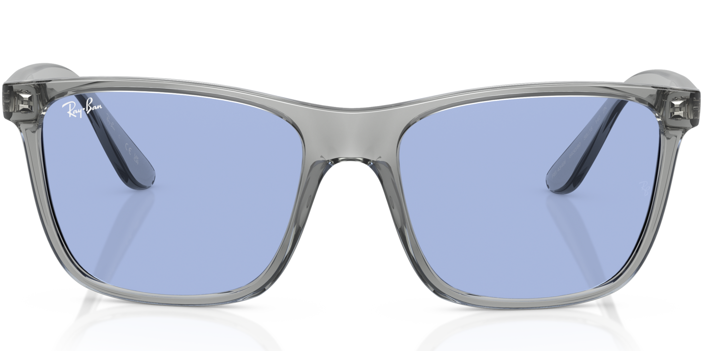 Ray-Ban 0RB4349I 645080 - Transparent grey sunglasses