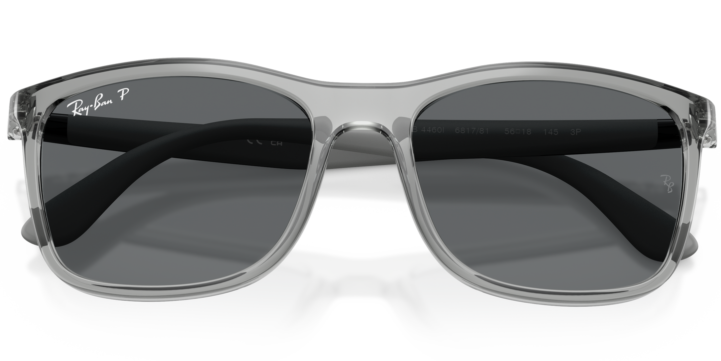 RAY-BAN 0RB4460I 681781 - Transparent grey Sunglasses