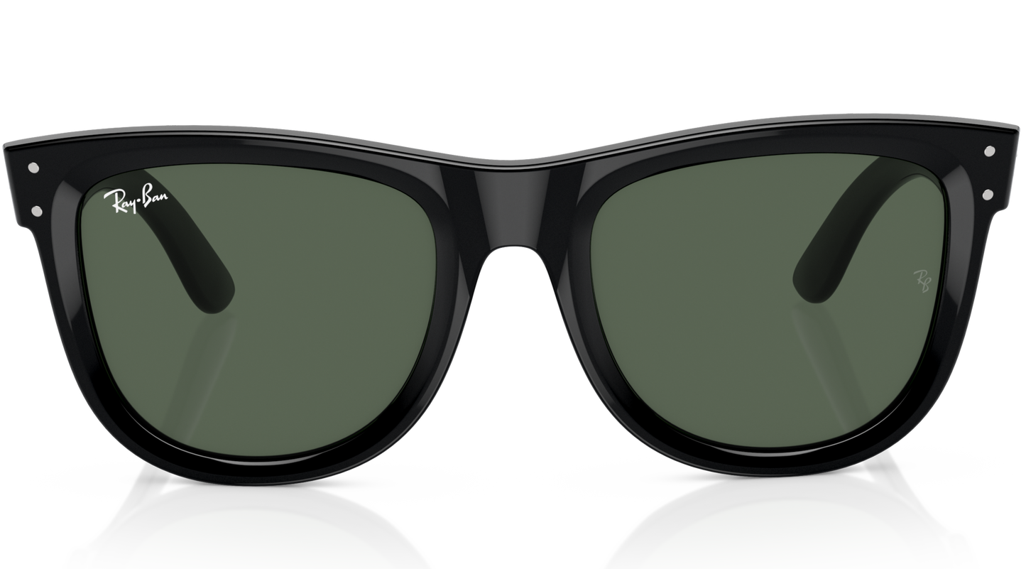 RAY-BAN 0RBR0502S 6677VR - Black Sunglasses