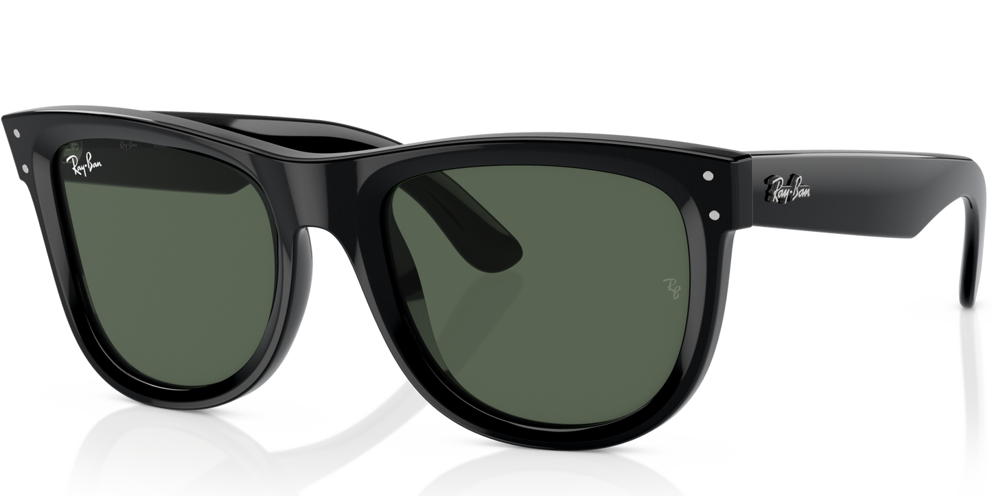 RAY-BAN 0RBR0502S 6677VR - Black Sunglasses
