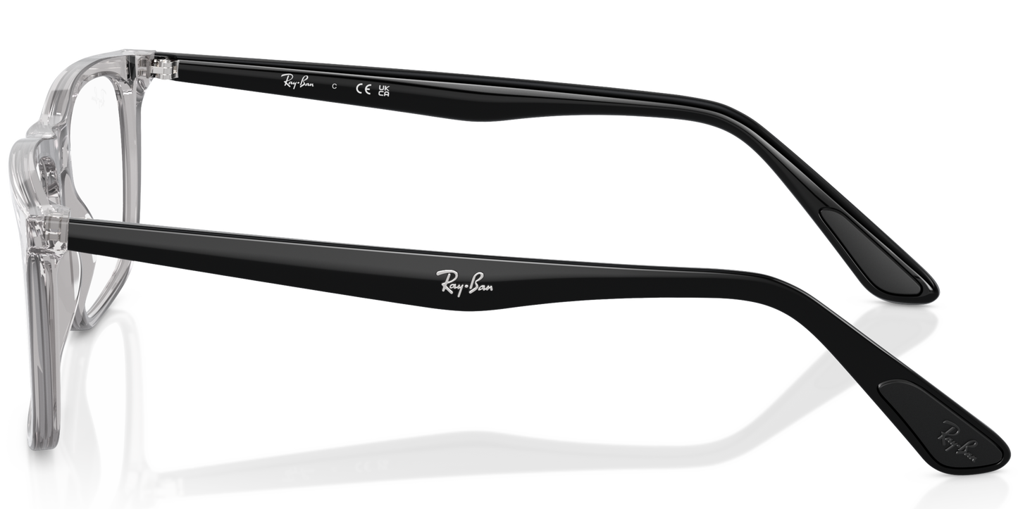 RAY-BAN 0RX5389I 8221 - Transparent grey Eyeglasses