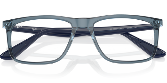RAY-BAN 0RX5389I 8371 - Transparent light blue Eyeglasses