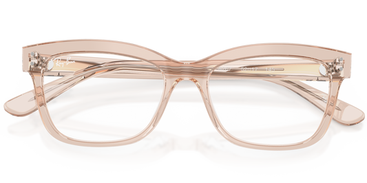 RAY-BAN 0RX5444I 8267 - Transparent beige Eyeglasses