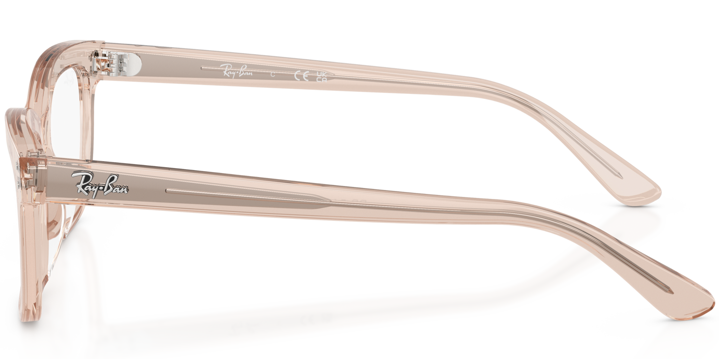 RAY-BAN 0RX5444I 8267 - Transparent beige Eyeglasses