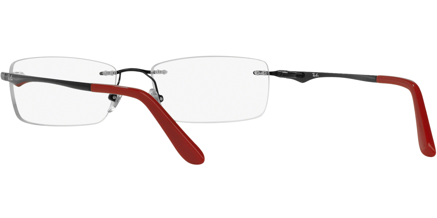 RAY-BAN 0RX6303I 2509 - Black Eyeglasses