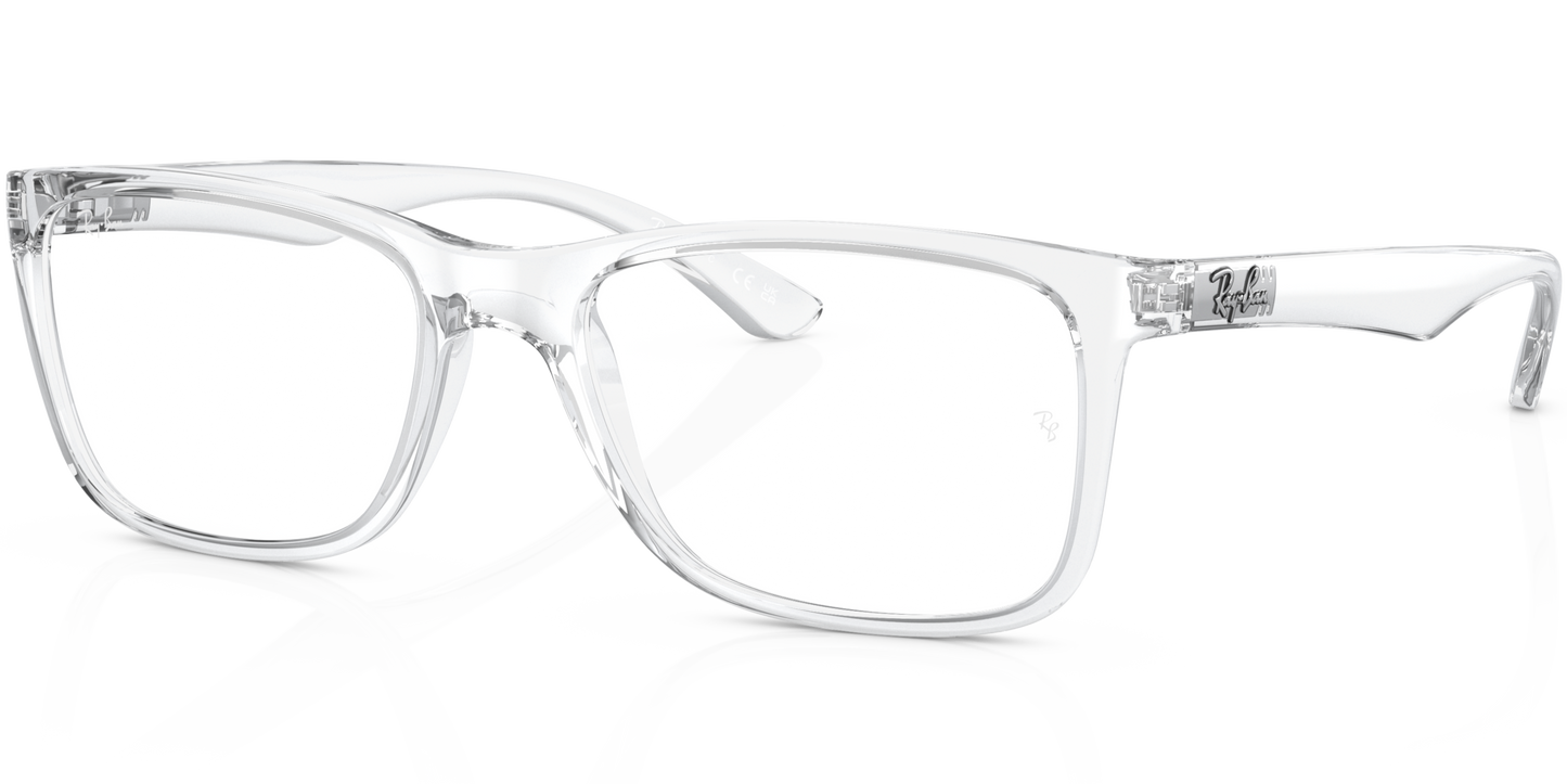 Ray-Ban 0RX 7027I 2001 (176) Square  Transparent Eyeglasses