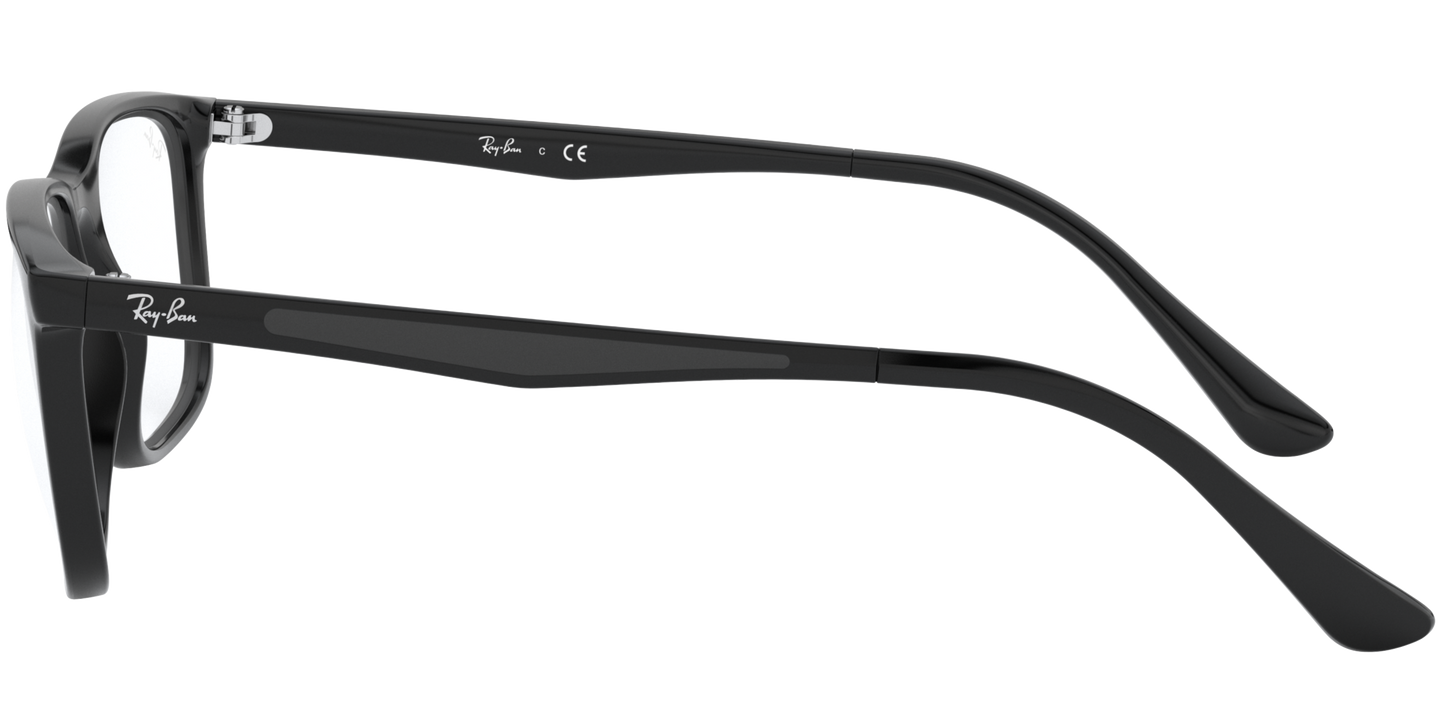 RAY-BAN 0RX7170I 2000 - Black Eyeglasses