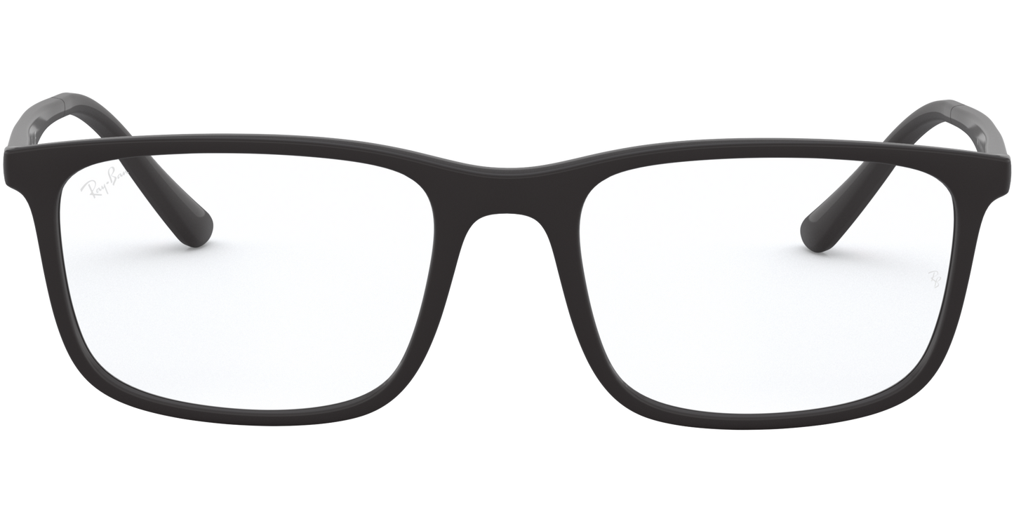 RAY-BAN 0RX7170I 5196 - Matte black Eyeglasses