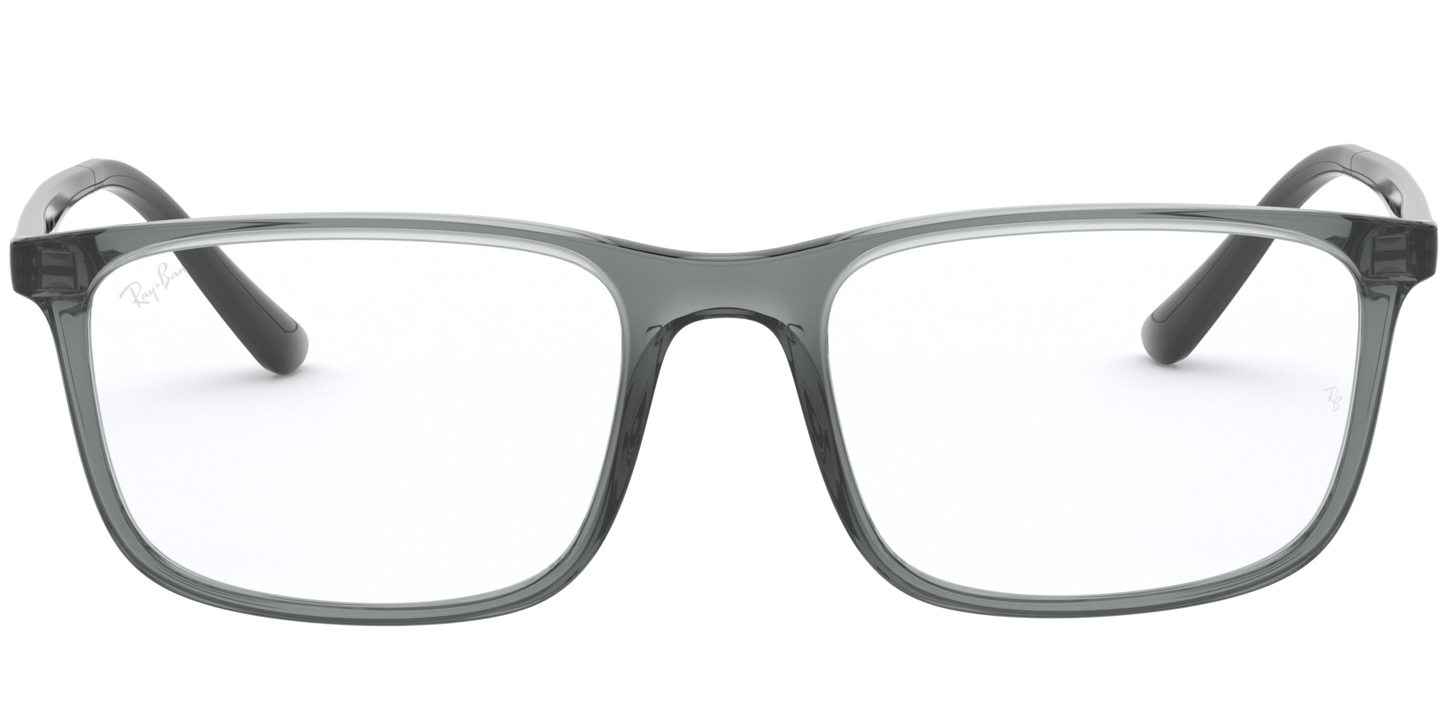 RAY-BAN 0RX7170I 5954 - Transparent grey Eyeglasses