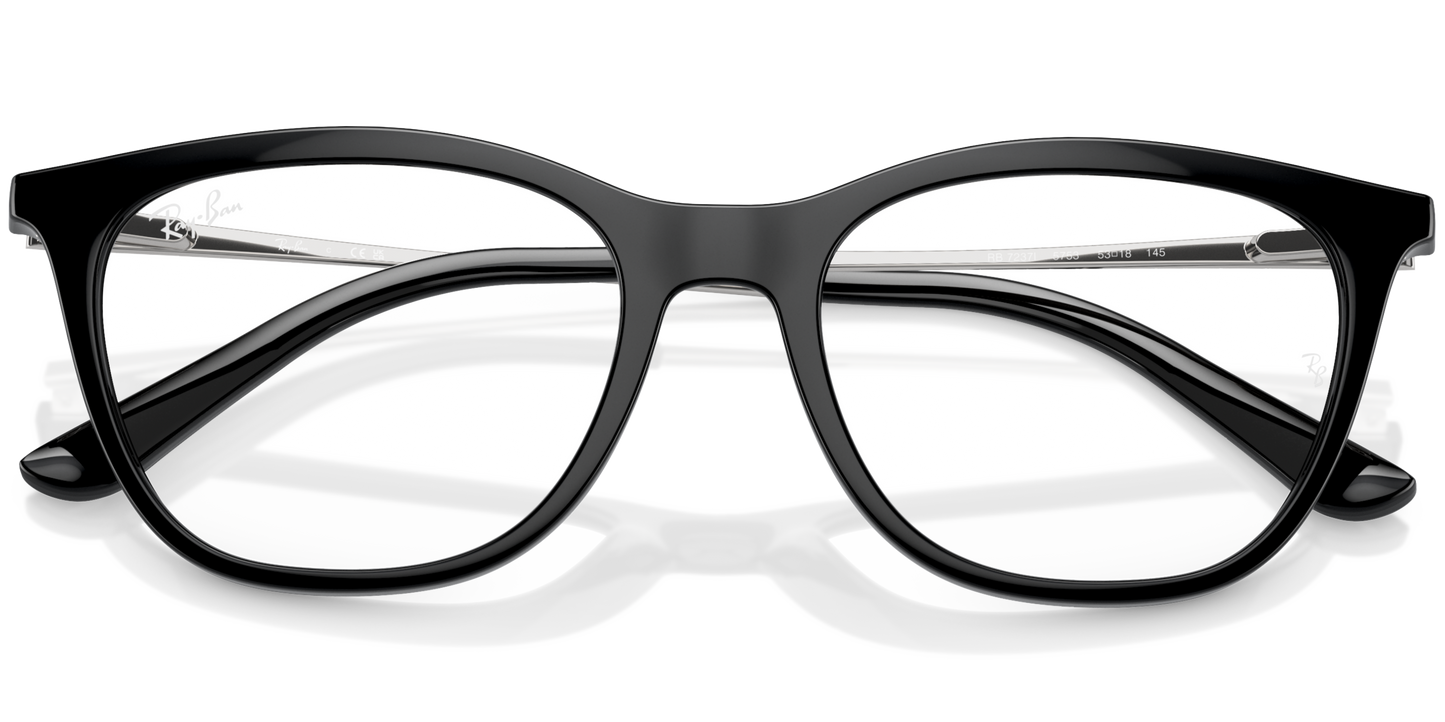 RAY-BAN 0RX7237I 5753 - Black Eyeglasses