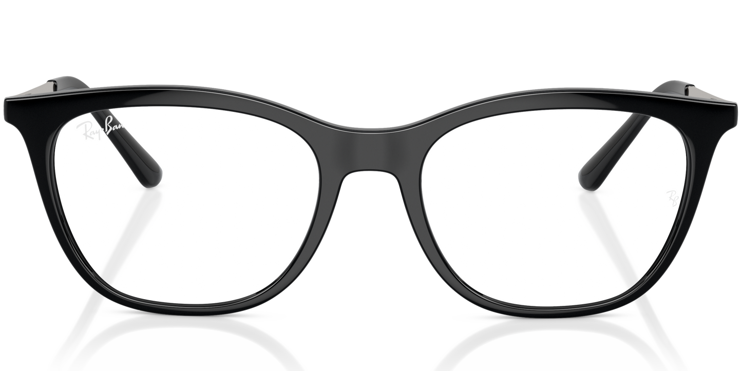 RAY-BAN 0RX7237I 5753 - Black Eyeglasses