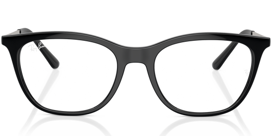 RAY-BAN 0RX7237I 5753 - Black Eyeglasses