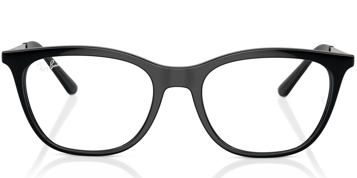 RAY-BAN 0RX7237I 5753 - Black Eyeglasses