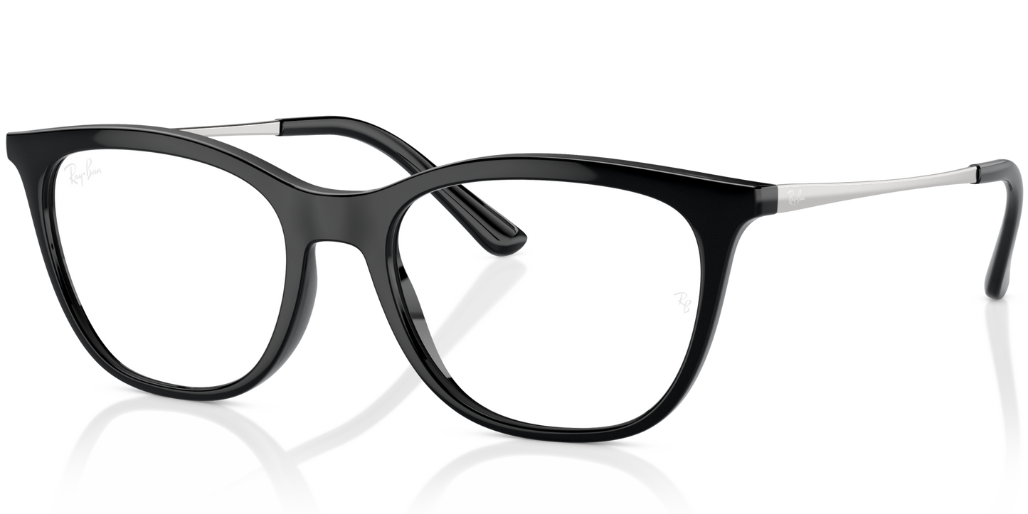 RAY-BAN 0RX7237I 5753 - Black Eyeglasses