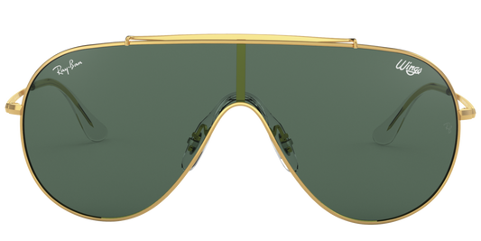 Ray-Ban 0RB3597 905071 - Arista gold sunglasses