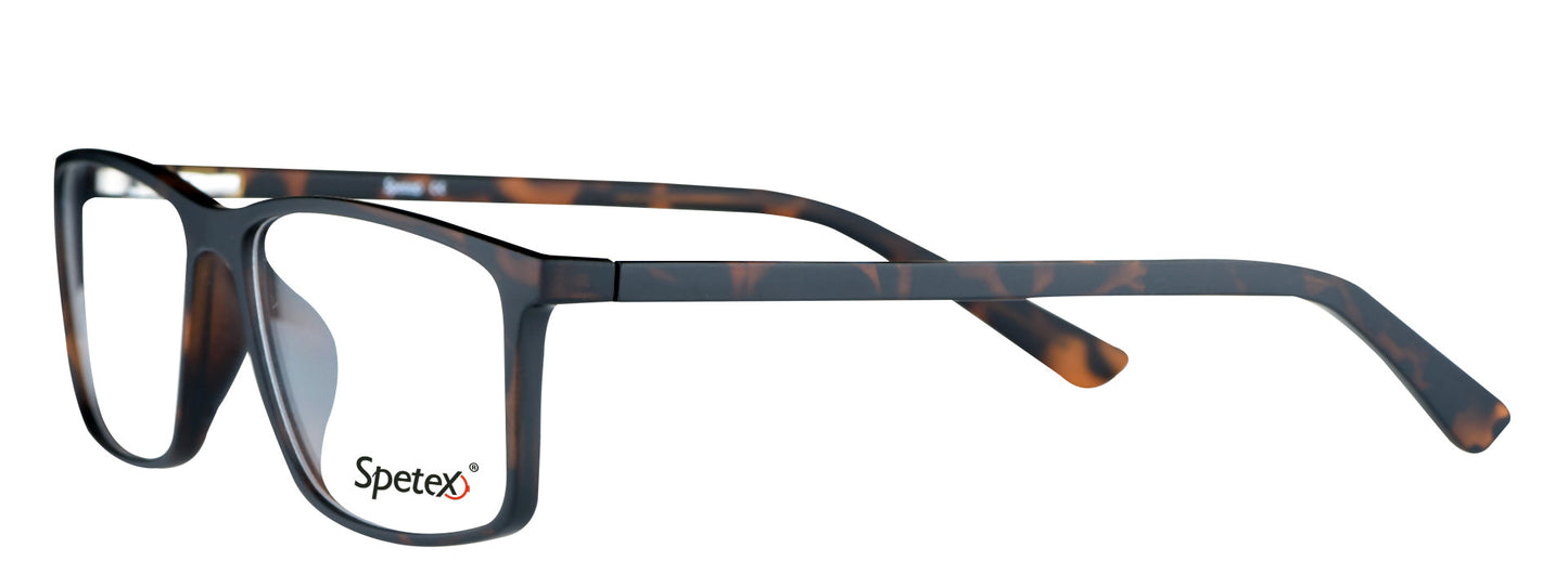 Medium tortoise brown unisex eyeglasses TM 591 C8.