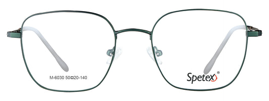 M-6030 G15 Medium G15 Unisex Eyeglasses with green frame.