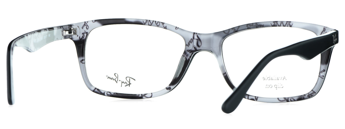 RB 5228 5405 medium Matt Black Unisex Premium Eyeglasses.