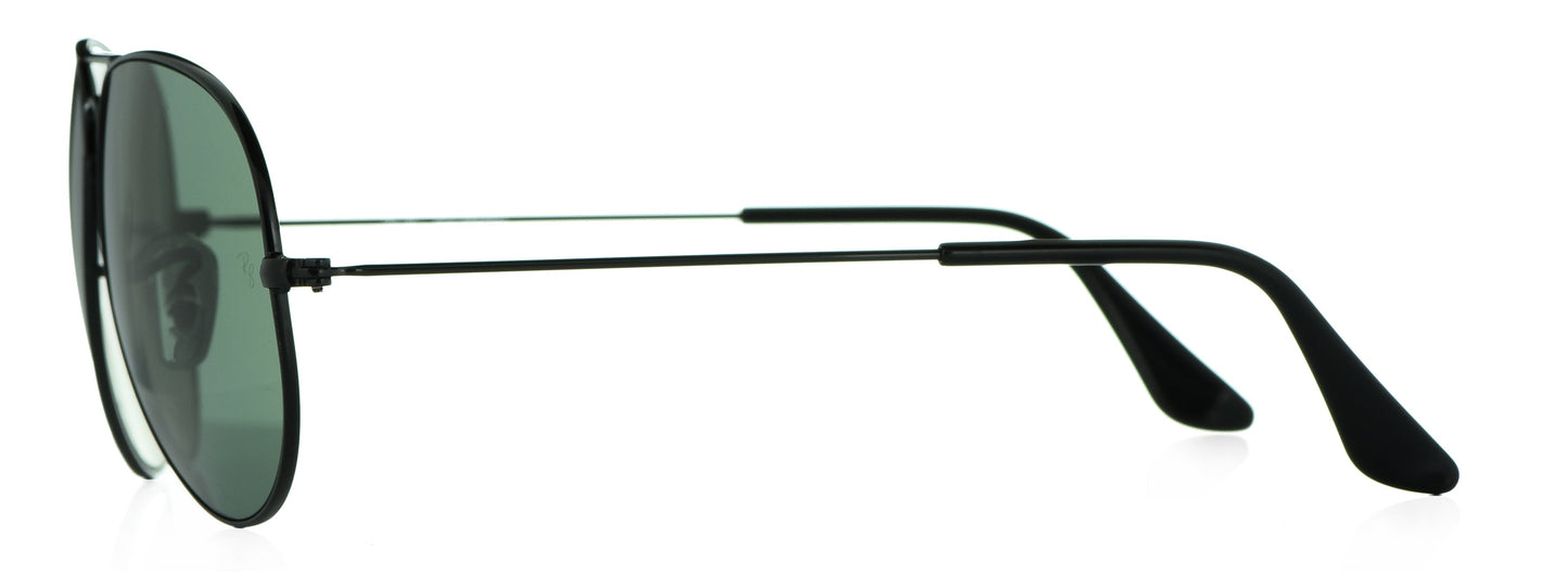 Ray Ban RB 3025 002/58 Large G15 Unisex Premium Sunglasses with classic aviator design and durable frame.