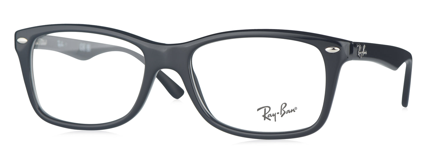 RB 5228 2000 medium black unisex premium eyeglasses.