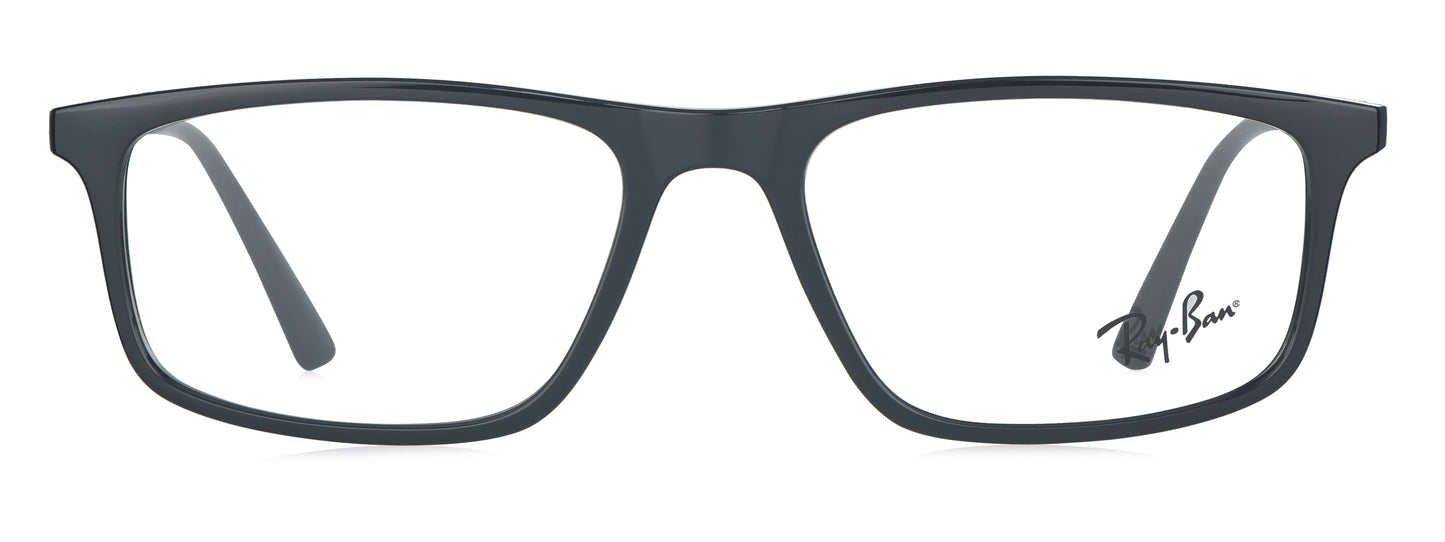 RB 7128II 2000 medium black unisex premium eyeglasses.