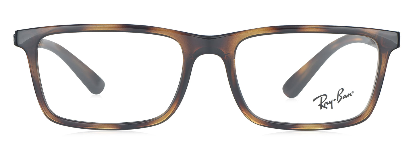 RB 7091I 2012 medium tortoise unisex premium eyeglasses.