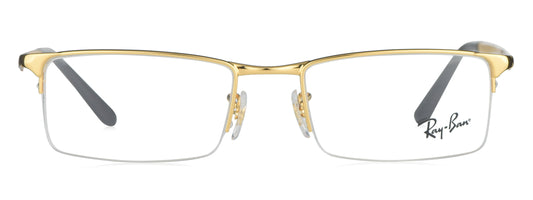 Ray-Ban RB 6304I 2500 medium Gold/Black Unisex Premium Eyeglasses