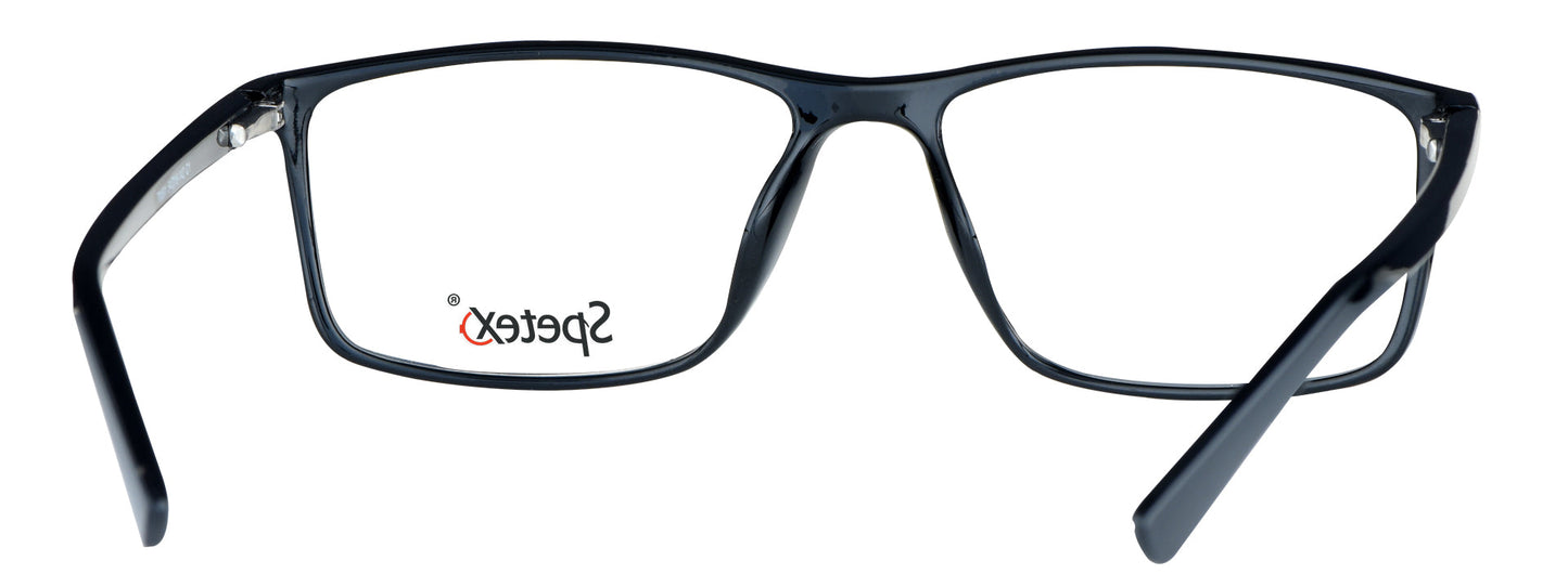 TM 591 C1 medium black unisex eyeglasses.