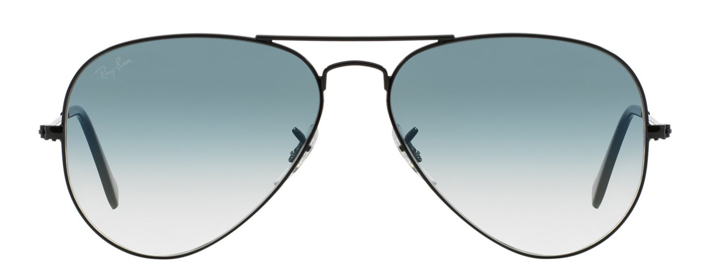 Ray-Ban 0RB3025I 002/3F 58 blue gradient aviator sunglasses