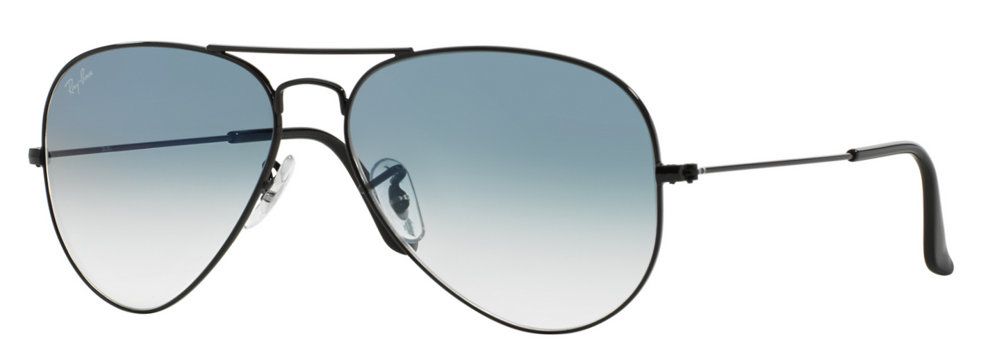 Ray-Ban 0RB3025I 002/3F 58 blue gradient aviator sunglasses