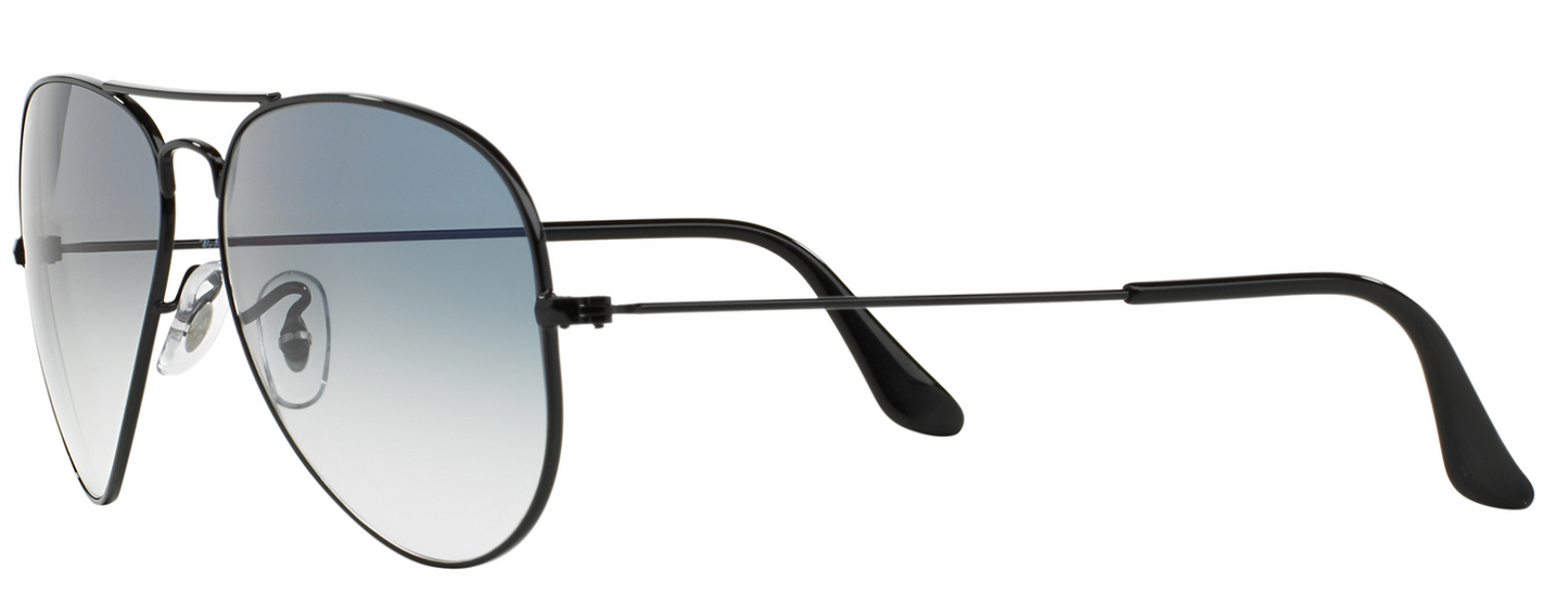 Ray-Ban 0RB3025I 002/3F 58 blue gradient aviator sunglasses