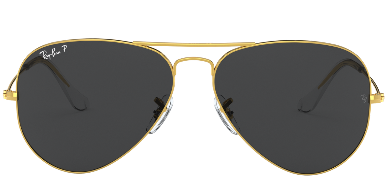 Ray-Ban 0RB 3025 919648 55 Black Aviator Sunglasses