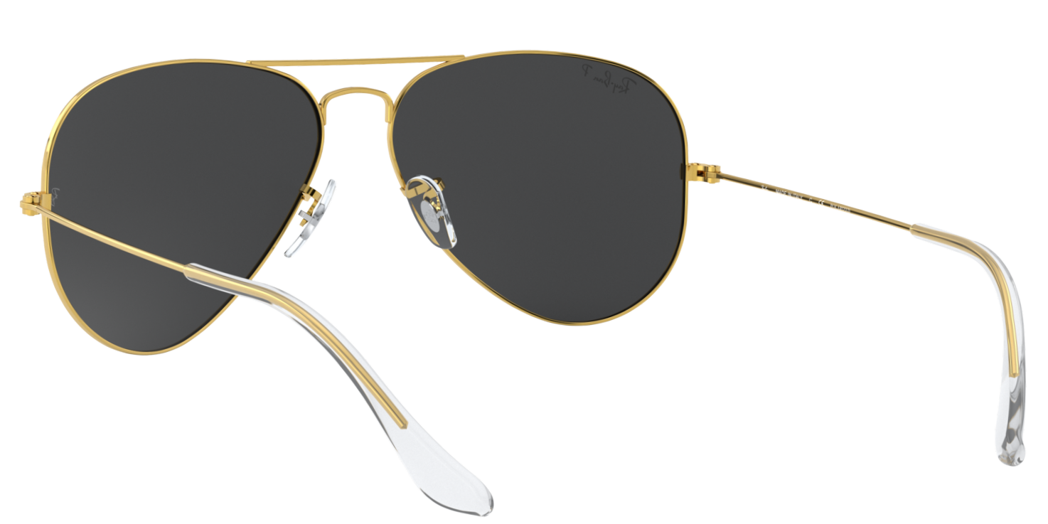 Ray-Ban 0RB 3025 919648 55 Black Aviator Sunglasses