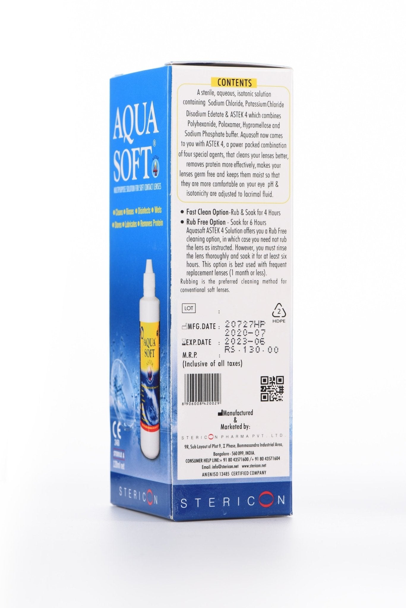 Aquasoft 120ml - Spetex.com