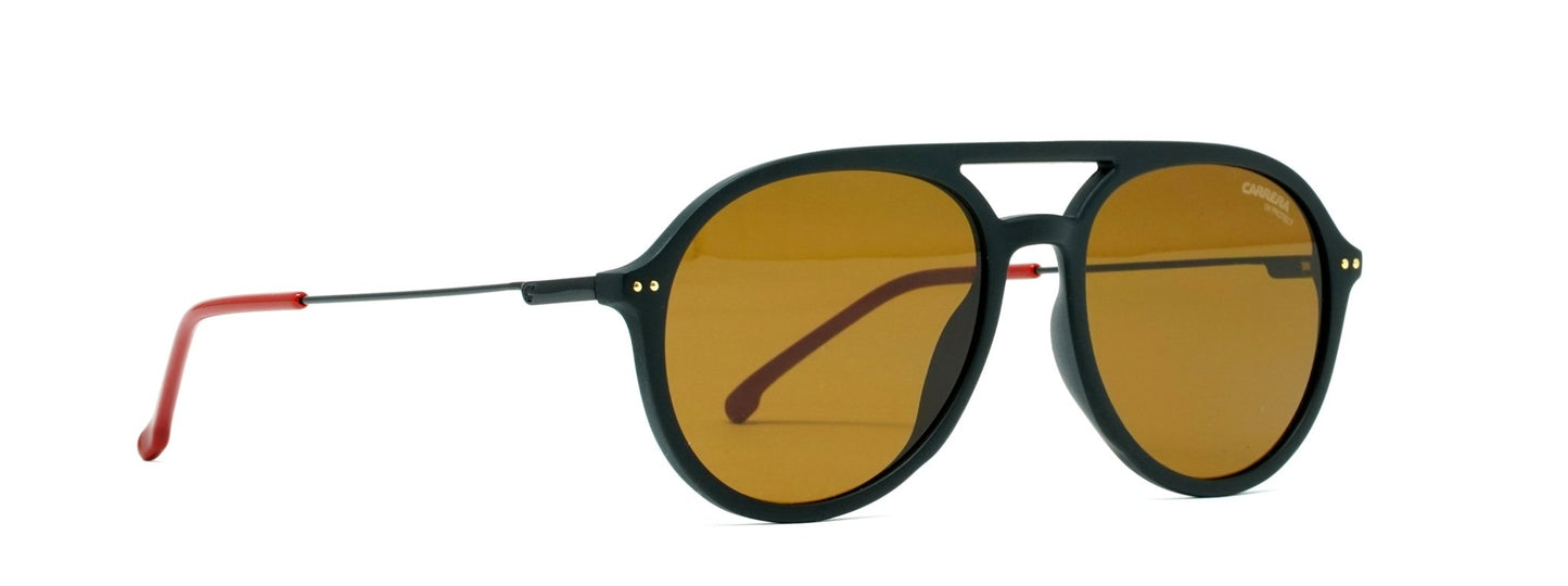 CARRERA 2005T/S 003 Medium Matte Black Unisex Sunglasses - Spetex.com