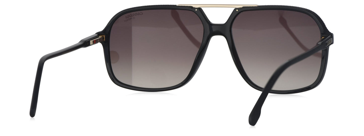 CARRERA 229/S R60HA Medium Black Unisex Premium Sunglasses - Spetex.com