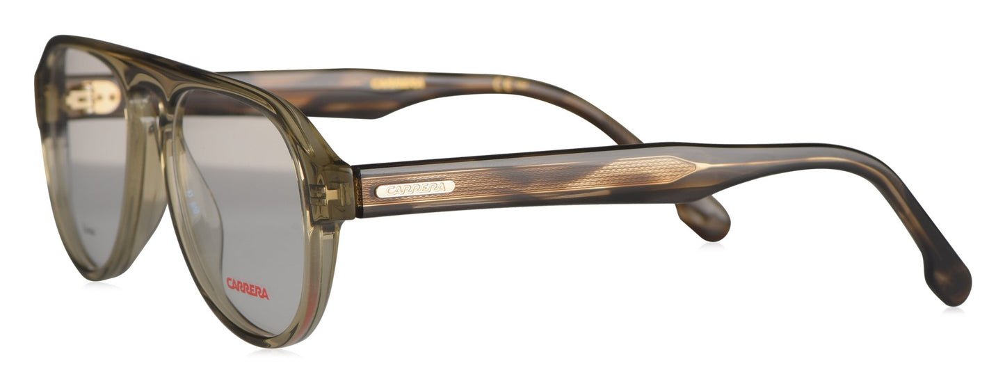 CARRERA 248 4C3 Medium Olive Green Unisex Premium Eyeglasses - Spetex.com