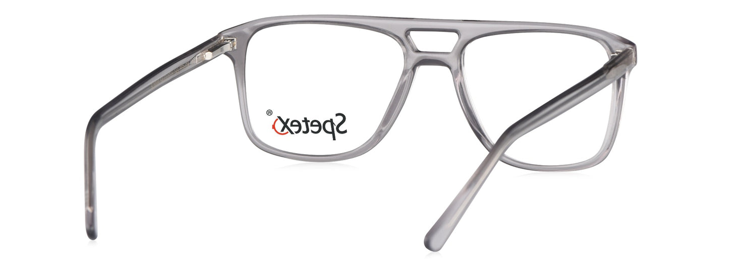 Spetex S1010 C4 Medium Grey Unisex Eyeglasses