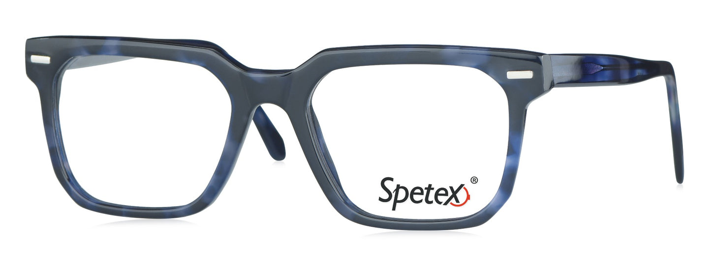 Spetex SPETEX M-55025 HAWANA BLUE Medium Hawana Blue Unisex Eyeglasses