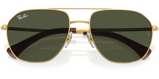 Ray-Ban 0RB3723I 001/31 - Arista gold sunglasses