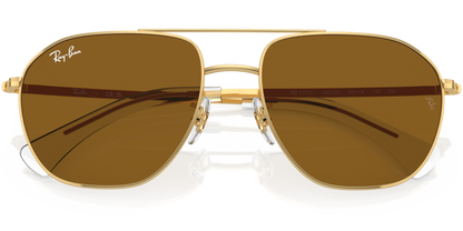 Ray-Ban 0RB3723I 001/33 - Arista gold sunglasses