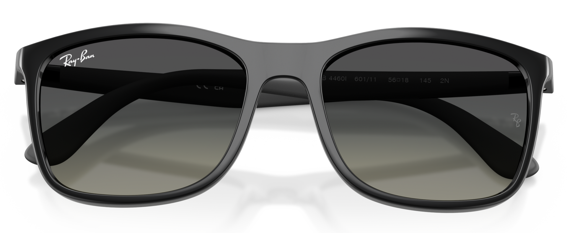 RAY-BAN 0RB4460I 601/11 - Black Sunglasses – Spetex.com