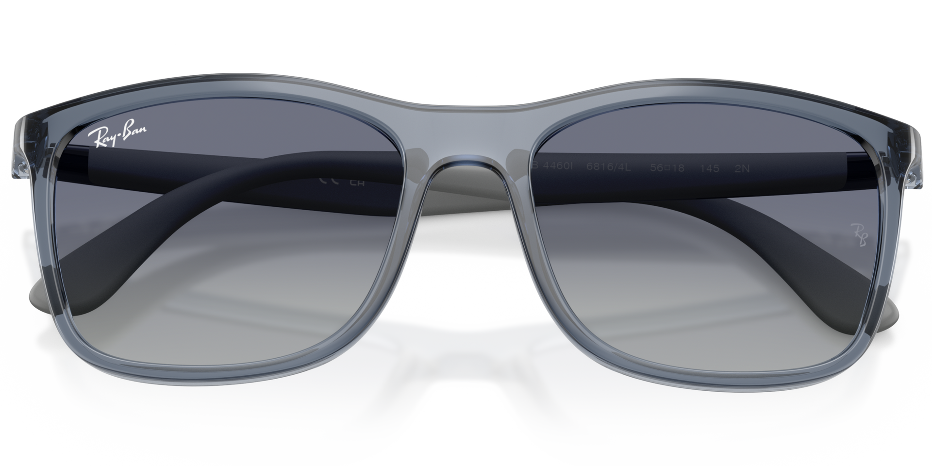 RAY BAN Sunglasses 0RB4460I 68164L - Transparent blue