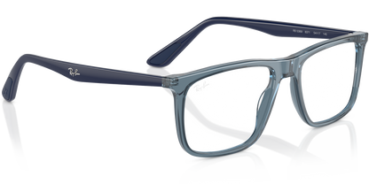 RAY-BAN 0RX5389I 8371 - Transparent light blue Eyeglasses