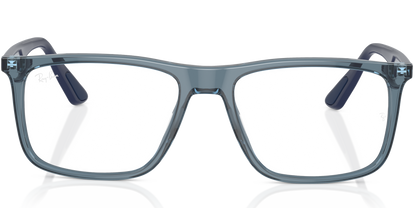 RAY-BAN 0RX5389I 8371 - Transparent light blue Eyeglasses