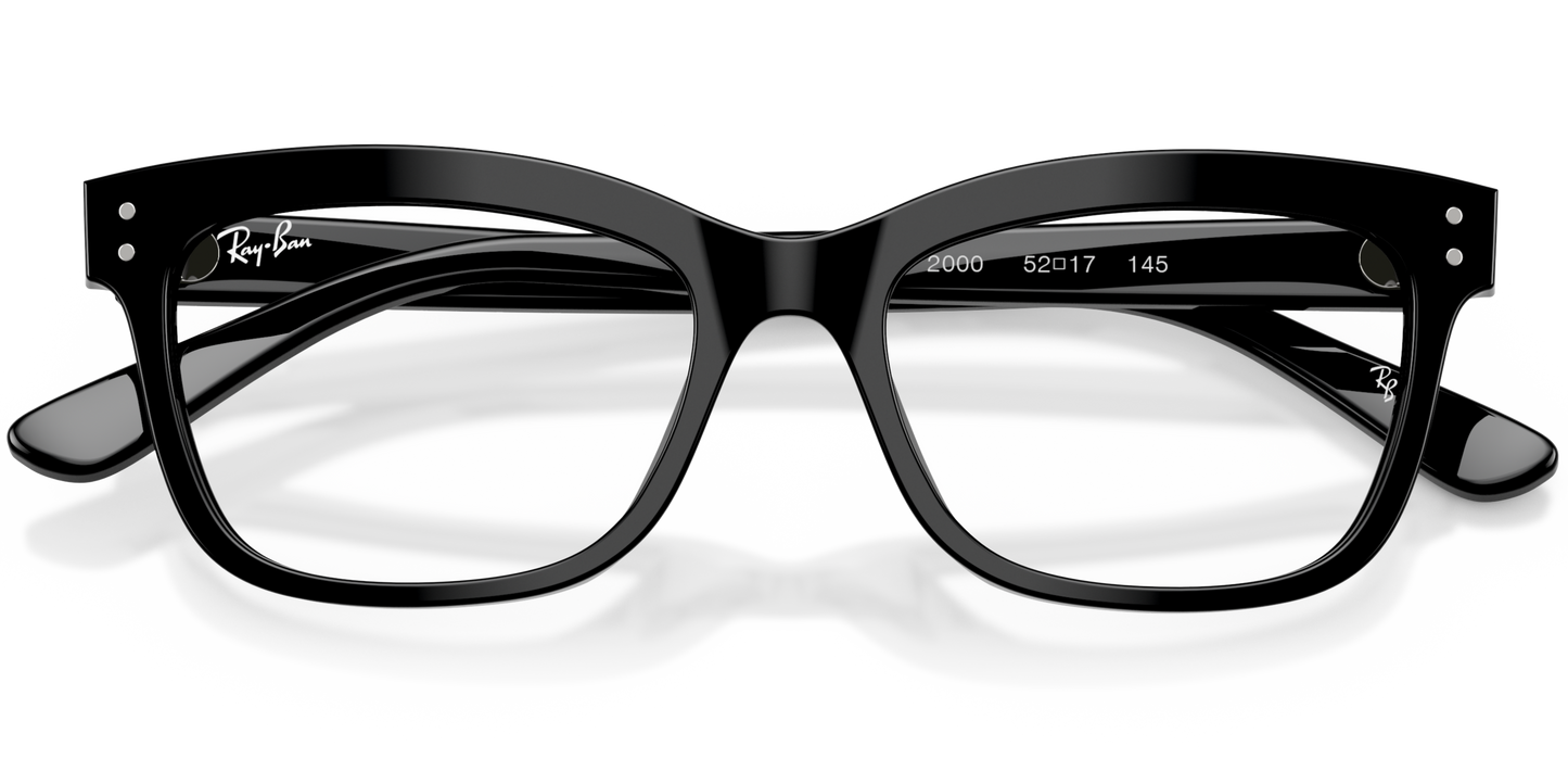 RAY-BAN 0RX5444I 2000 - Black Eyeglasses